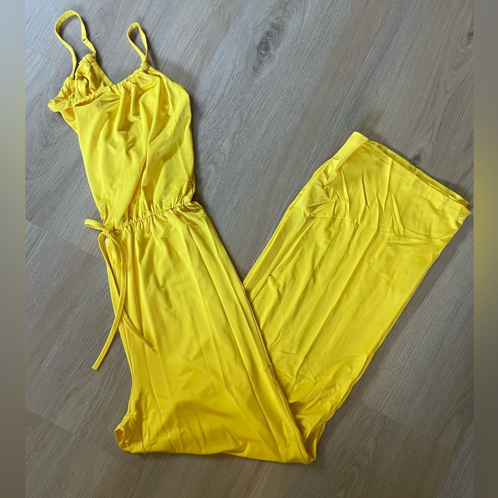 Yellow Women's Jumpsuit